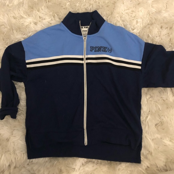 Love pink zip sweater - Picture 1 of 1